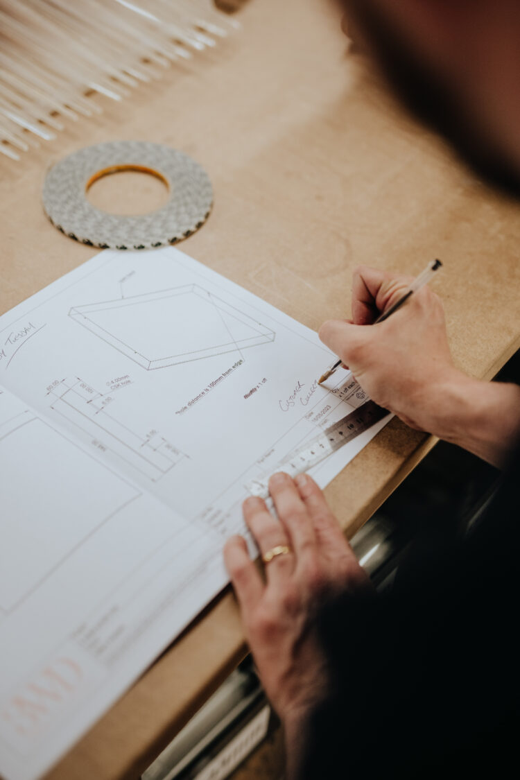 Alexandra in fabrication